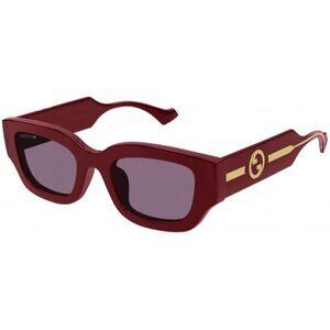 NEW GUCCI SUNGLASSES BURGUNDY WOMEN GUCCI GG1558SK 005